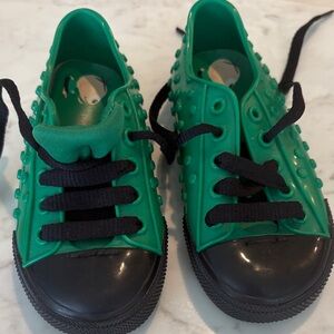 Mini Melissa Unisex Kids Polibolha Jelly Sneakers.  Sz: 9; Like New, Worn Once
